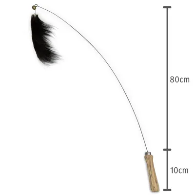 Kater Kasimir Cane à jouer pour chat avec peau de chèvre Kater Kasimir Cane à jouer pour chat avec peau de chèvre