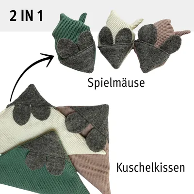 Kater Kasimir, Souris jouet pour chats, Mausbert Kater Kasimir, Souris jouet pour chats, Mausbert