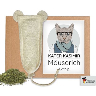 Kater Kasimir Mäuserich BIO-Katzenminze (Catnip)