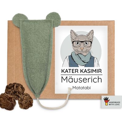 Kater Kasimir Mäuserich Matatabi-Früchte