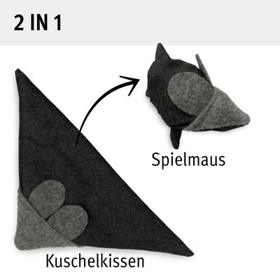 Kater Kasimir Spielmaus für Katzen, Mausbert