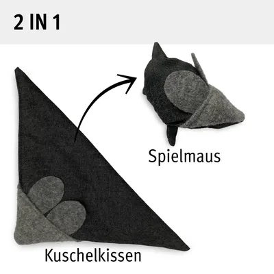 Kater Kasimir, Souris jouet pour chats, Mausbert Kater Kasimir, Souris jouet pour chats, Mausbert