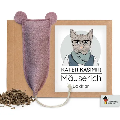 Kater Kasimir, Souris jouet pour chats, Mäuserich Kater Kasimir, Souris jouet pour chats, Mäuserich