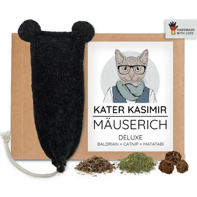 Kater Kasimir, Souris jouet pour chats, Mäuserich Kater Kasimir, Souris jouet pour chats, Mäuserich