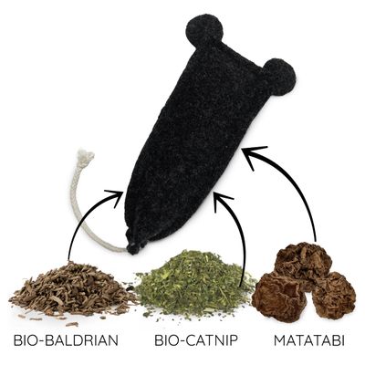 Kater Kasimir, Souris jouet pour chats, Mäuserich