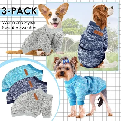 ZooVenture Warmer Hundepullover – 100 % Polyester, Größe M ZooVenture Warmer Hundepullover – 100 % Polyester, Größe M