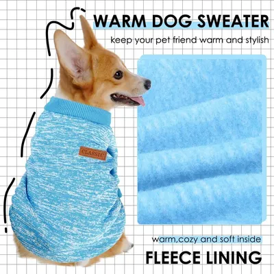 ZooVenture Warmer Hundepullover – 100 % Polyester, Größe M ZooVenture Warmer Hundepullover – 100 % Polyester, Größe M