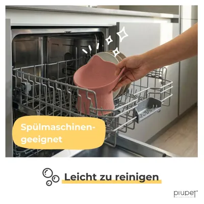 PiuPet® Ergonomischer Futternapf I schnurrhaar freundlich I rutschfest PiuPet® Ergonomischer Futternapf I schnurrhaar freundlich I rutschfest
