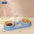 ZooVenture 3-in-1 Katzen-Wasserspender – Näpfe, 15° ZooVenture 3-in-1 Katzen-Wasserspender – Näpfe, 15°