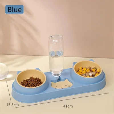 ZooVenture 3-in-1 Katzen-Wasserspender – Näpfe, 15° ZooVenture 3-in-1 Katzen-Wasserspender – Näpfe, 15°