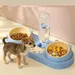 ZooVenture 3-in-1 Katzen-Wasserspender – Näpfe, 15°