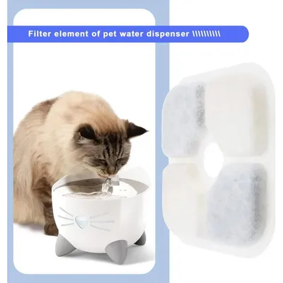 Katzenbrunnenfilter – Sauberes und frisches Wasser, praktischer Ersatz Katzenbrunnenfilter – Sauberes und frisches Wasser, praktischer Ersatz