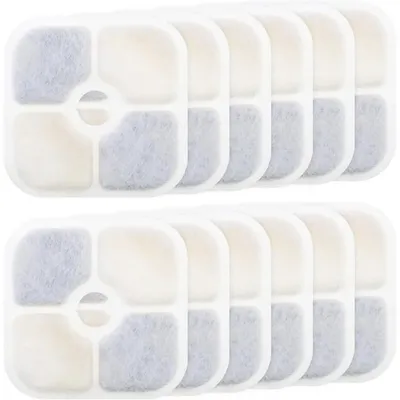 Pawffee Active Wasserfilter 12er Set para Katzenbrunnen zur Wasserreinigung Pawffee Active Wasserfilter 12er Set para Katzenbrunnen zur Wasserreinigung