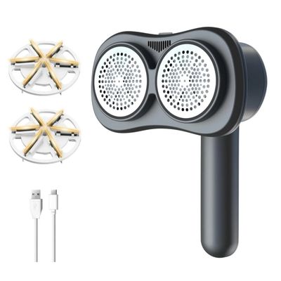 Anti-bouloche double tête, 12 lames, Type-C réglable