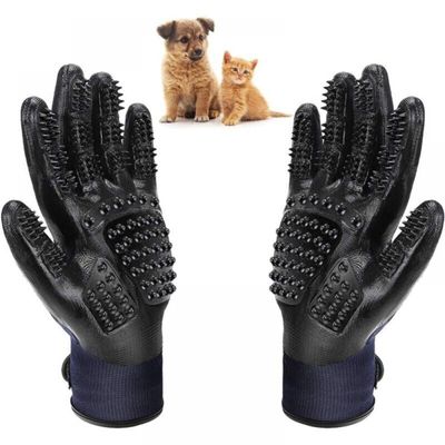 Gant de toilettage pour chiens et chats, peigne de massage