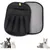 Pawffee 2 guantes negros 24x16cm para quitar pelo de mascotas, sofás Pawffee 2 guantes negros 24x16cm para quitar pelo de mascotas, sofás