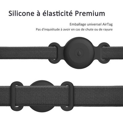 Protecteur de collier pour animaux de compagnie Pawffee AirTag, taille S
