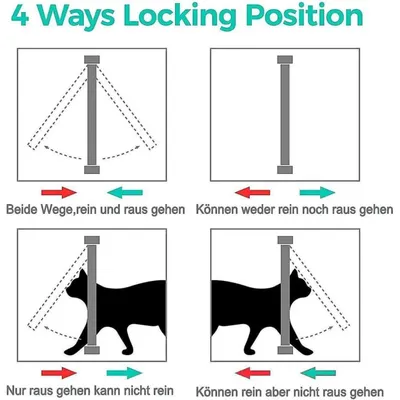 Pawffee Gatera magnética XL blanca – Túnel integrado gatos perros pequeños
