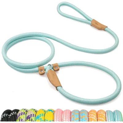 ZooVenture Halsbandlose Leine – Nylon, Griff, reflektierend