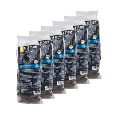 Liebesgut Katzenfutter Bio Rinder Minis Katzenleckerli