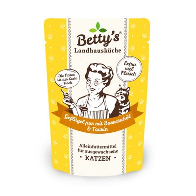 Betty's Landhausküche Frischebeutel Geflügel pur Geflügel pur 12 x 100g