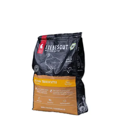 Liebesgut Katzenfutter Bio-Geflügel Katzentrockenfutter 1,5 kg