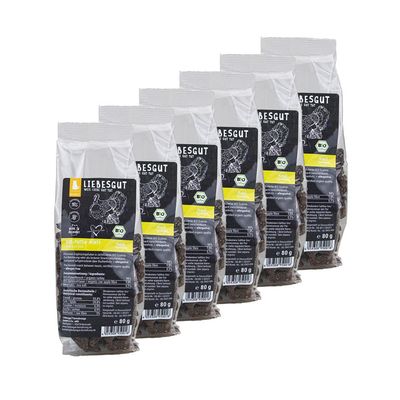 Liebesgut Katzenfutter Bio Puten Minis Katzenleckerli