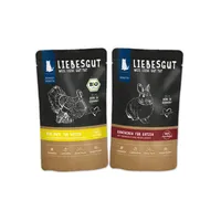 Liebesgut Katzenfutter Probierpaket Sensitiv 4 x 100 g