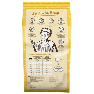 Betty's Landhausküche Trockenfutter Geflügel pur Betty's Landhausküche Trockenfutter Geflügel pur