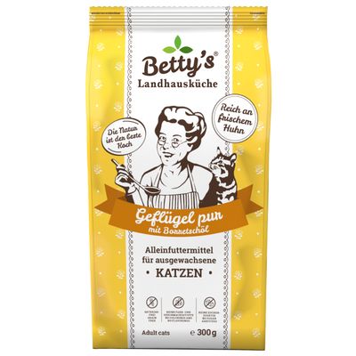 Betty's Landhausküche Trockenfutter Geflügel pur