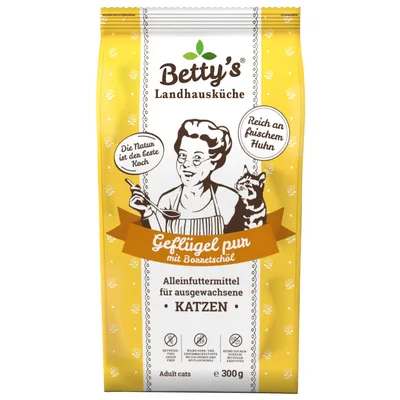 Betty's Landhausküche Trockenfutter Geflügel pur Betty's Landhausküche Trockenfutter Geflügel pur