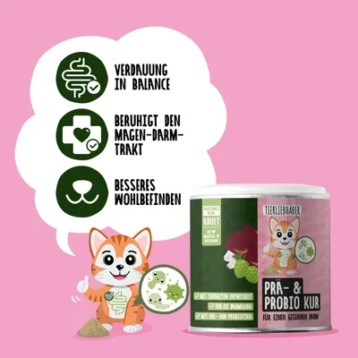 Tierliebhaber Prä & Probio Kur für Katzen Tierliebhaber Prä & Probio Kur für Katzen