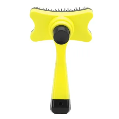 Brosse massage animaux : enlève sous-poils, stimule circulation Brosse massage animaux : enlève sous-poils, stimule circulation