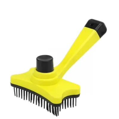 Brosse massage animaux : enlève sous-poils, stimule circulation Brosse massage animaux : enlève sous-poils, stimule circulation