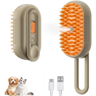 Brosse vapeur 3 en 1 - Massage électrique Pro
