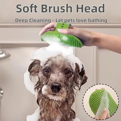 Lot de 4 brosses de bain en caoutchouc - Pro