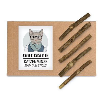 Kater Kasimir Matatabi Sticks, Katzenminze Sticks