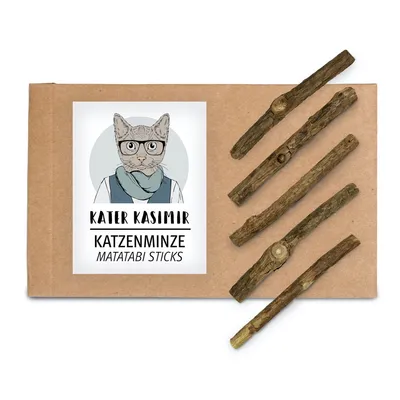 Kater Kasimir Matatabi Sticks, Katzenminze Sticks