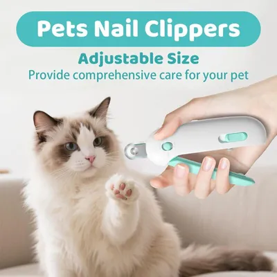 Coupe-griffes sécurisé pour chats avec collecteur Coupe-griffes sécurisé pour chats avec collecteur