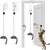 Interaktives Hängespielzeug-Set mit Maus und Katze, 2-teilig, 180 cm Interaktives Hängespielzeug-Set mit Maus und Katze, 2-teilig, 180 cm
