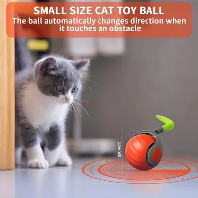 Balle chat interactive automatique 360° rechargeable USB Balle chat interactive automatique 360° rechargeable USB