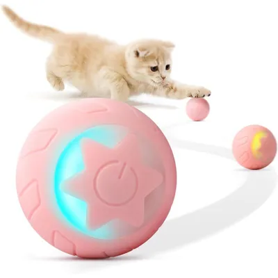 Baytion - Balle chat interactive - Automatique LED rechargeable Baytion - Balle chat interactive - Automatique LED rechargeable