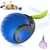 Interaktiver Katzenball 5 cm – Plüschschwanz, Spielzeug drinnen, blau Interaktiver Katzenball 5 cm – Plüschschwanz, Spielzeug drinnen, blau