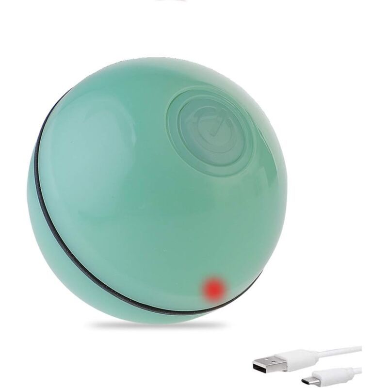 Interaktiver LED-Katzenball – automatisch, wiederaufladbar über USB, 360°