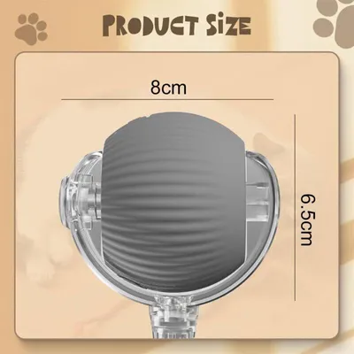 Balle chat interactive rechargeable – jouet électrique automatique Balle chat interactive rechargeable – jouet électrique automatique