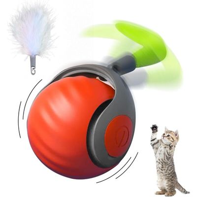 Interaktiver Ball Katzen – wiederaufladbares, rotierendes elektrisches Spie