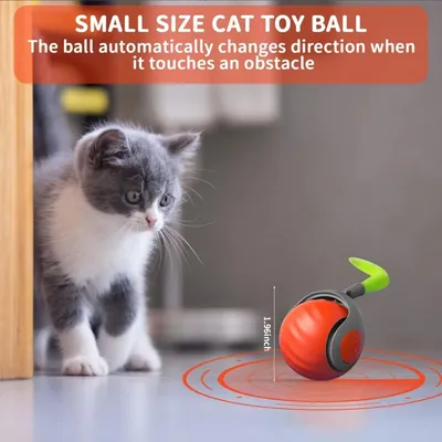 Balle interactive chat rotative rechargeable Balle interactive chat rotative rechargeable