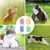 Buntes Federspielzeug Katzen, 20er-Set, interaktives Kunststoffspielzeug Buntes Federspielzeug Katzen, 20er-Set, interaktives Kunststoffspielzeug
