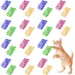 Katzen- und Kätzchen-Federspielzeug, 40-teiliges Set, verschiedene Farben