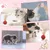 JORMFTTE - Jouets chat - Balles badminton interactives